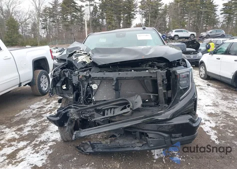 2024 GMC Sierra 1500 4Wd Standard Box Elevation from USA, damaged, VIN 3GTPUCEKXRG248036